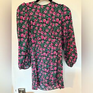 Zara roses dress - size S